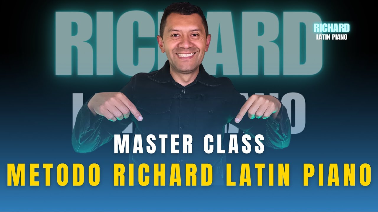🔴Master Class Método Richard Latín Piano🎹