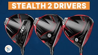 STEALTH 2 vs STEALTH 2 PLUS vs STEALTH 2 HD | 2023 TAYLORMADE GOLF DRIVERS
