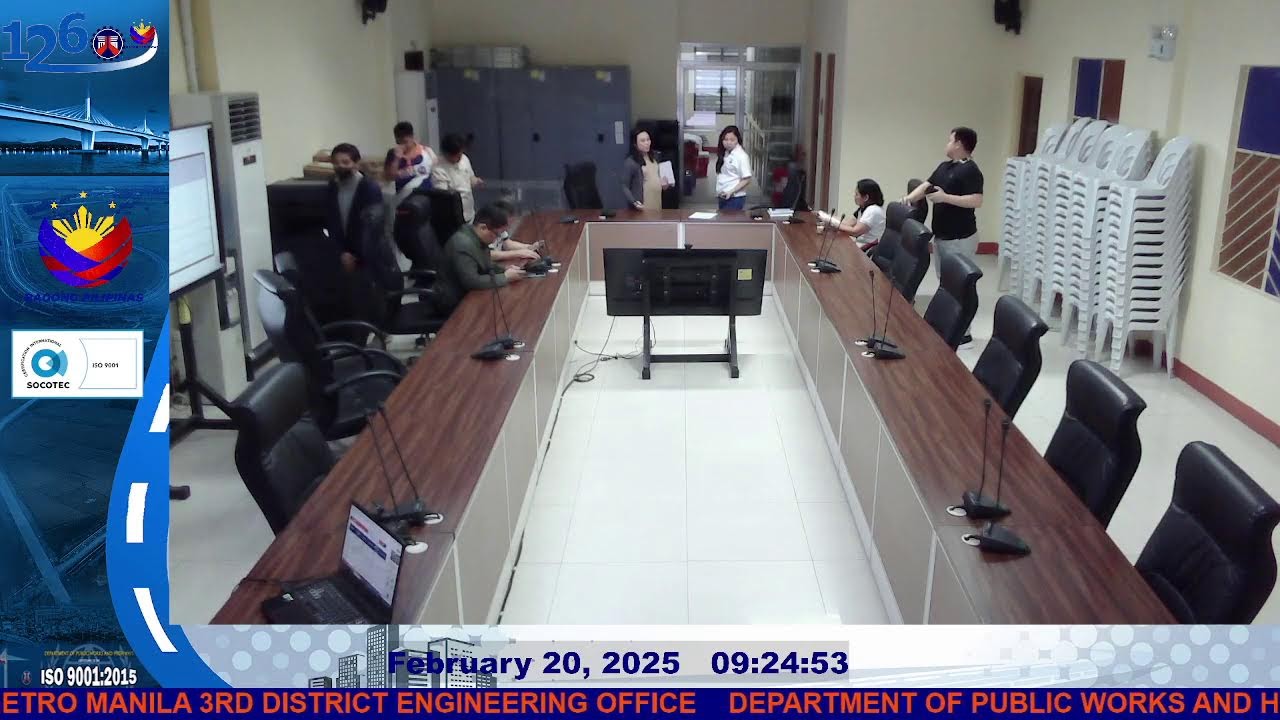 February 20, 2025 - Procurement Livestream for DPWH Metro Manila 3rd ...