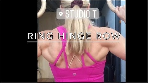 Ring Hinge Rows (for Howard) - Advanced