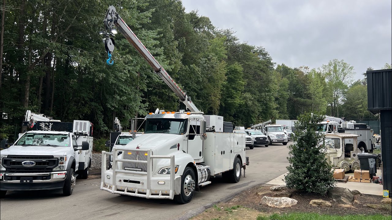 2020 Kenworth T370 Service Truck, 14’ IMT Mechanics Truck, 12,000-30 Crane, PX9 330HP, 201k Miles