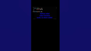 What Is Return In Python