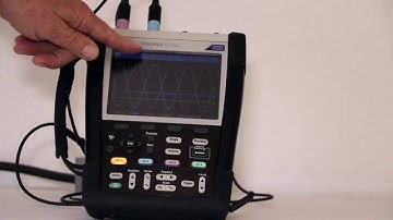 Phase Angle as displayed in a Tektronix THS3024 Oscilloscope