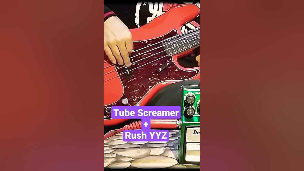 Bassline rush yyz ibanez tube screamer ts9b youtube