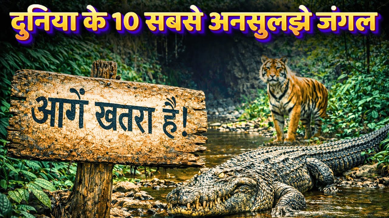 दुनिया के 10 सबसे अनसुलझे जंगल | 10 Unsolved Jungles | खौफनाक सच्चाई