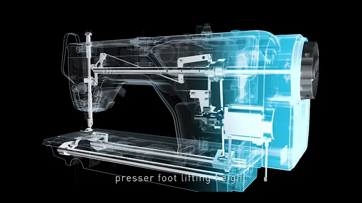 Maszyna do szycia Jack A4F - automatyczna stebnówka - cz.1