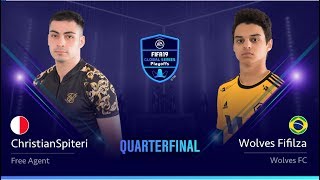 ChristianSpiteri vs Wolves Fifilza - Quarterfinals - FIFA 19 Global Series PS4 Playoffs