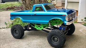 PART 1 AXIAL CUSTOM SMT10 MONSTER MUD TRUCK BUILD