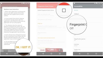How To Add Quick Action In FingerPrint On Android