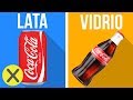 ¿Por qué la Coca-Cola sabe diferente dependiendo del envase?