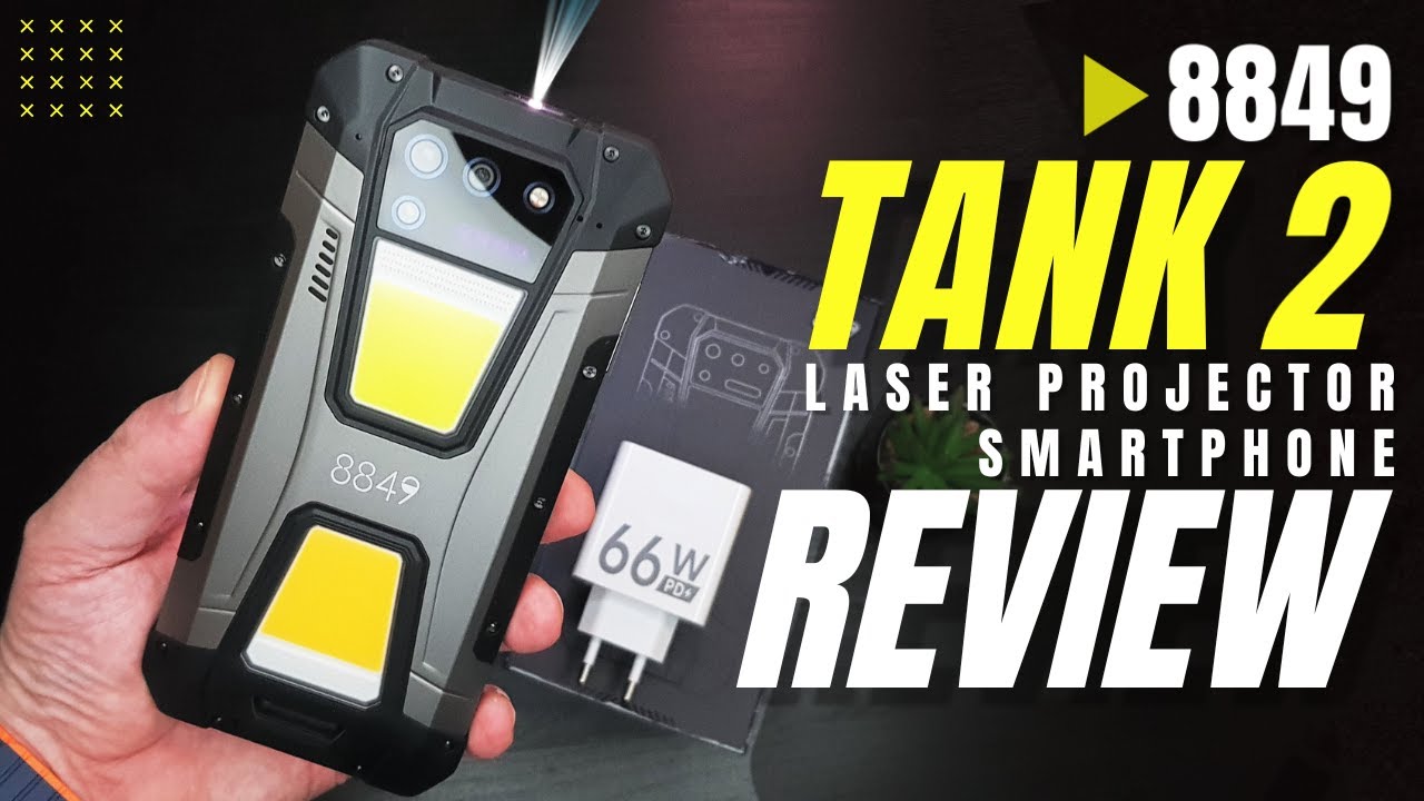 8849 Tank 2 from UniHertz REVIEW: Laser Projector Smartphone! 