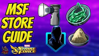 MSF Ultimate Store Guide with ValleyFlyin  Cosmic Crucible, Supply and More  Marvel Strike Force