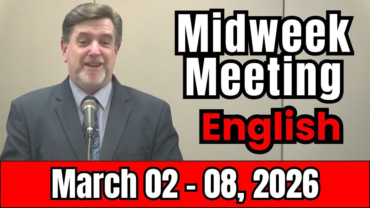 Midweek Meeting 2026 | March 01 | English | God guides the sheep