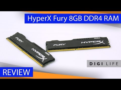 HyperX Fury 8GB DDR4 RAM Review | 2133MHz | Digi Life