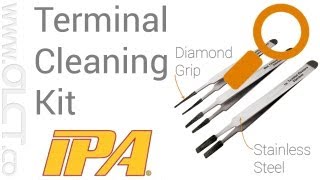 Contact Terminal Cleaners IPA8040 Diamond Grip Terminal Cleaning Kit