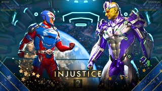 Injustice 2 - Atom Vs. Brainiac