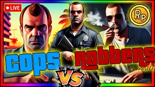 *LIVE* GTA 5 Cops & Robbers live #verticallivestream