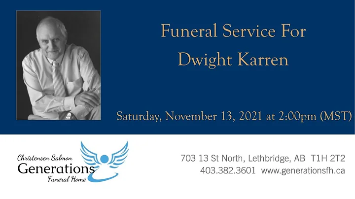 Funeral Service for Dwight Karren