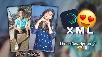 Hindi Love Song XML | Aankhen Marhaba 👀 | Alight Motion XML Preset 🖇️⤵️