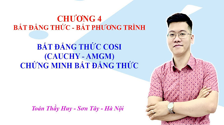 Bất đẳng thức trung bình cộng trung bình nhân năm 2024