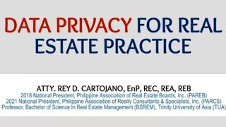 DATA PRIVACY FOR REAL ESTATE SERVICE #dataprivacy #personalinformation #realestateservices