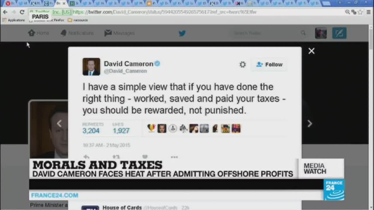 Tax avoidance and hypocrisy