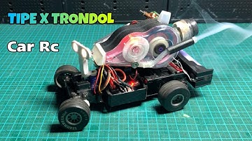 How To Make Smoke Machine for RC Car || Modif Tipe X Trondol Viral