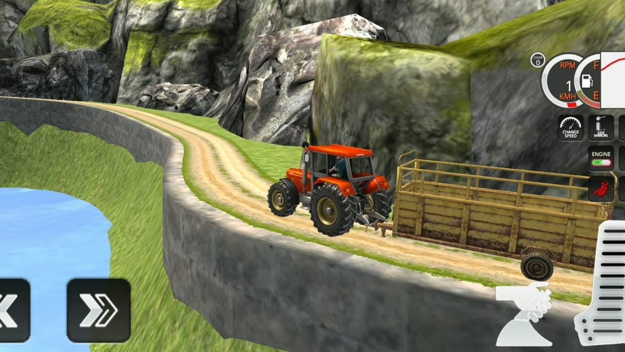 Tractor Hills Driving Simulator 2022 TRACTOR kids video YouTube