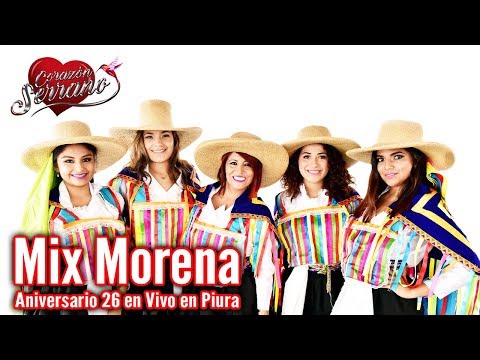 Corazón Serrano - Mix Morena | Aniversario 26 En Vivo en Piura