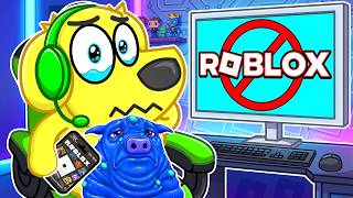 Tyler & Hellish Nanny can’t play Roblox anymore.. 🥺