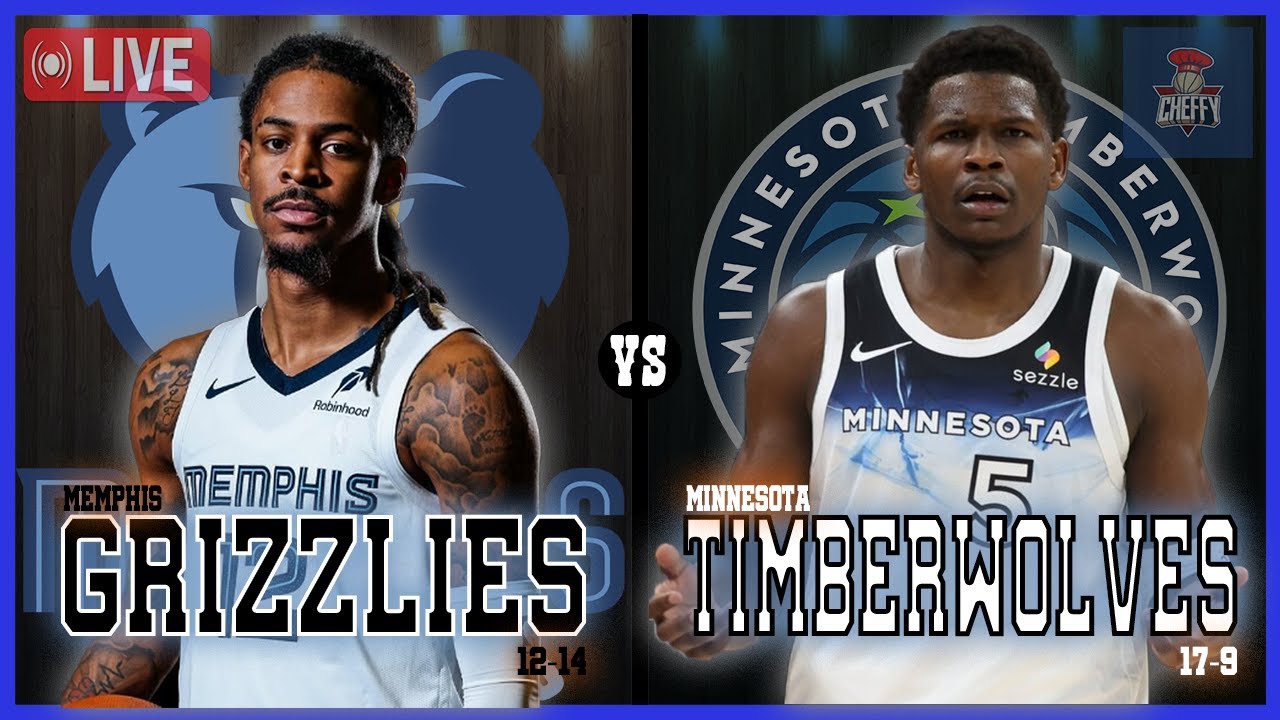 Memphis Grizzlies Vs Minnesota Timberwolves LIVE Commentary Scoreboard ...