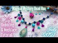Boho Necklace Set - Magical Mystery Bead Box July - Jesse James Beads