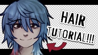 how i render hair | tutorial