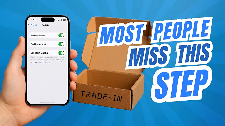 Don't Trade In Your iPhone Without Doing THIS First!