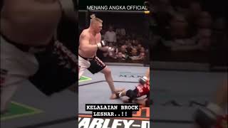 KEKALAHAN BROCK LESNAR SAAT MELAWAN FRANK MIR.. ufc