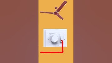 Fan Regulator Connection 💯 #shorts #electrical #connection #shortvideo