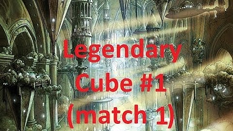 Sabboth - Legendary Cube Draft #1 - match 1