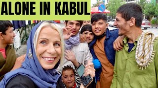 FOREIGN WOMAN ALONE IN KABUL AFGHANISTAN 2022!!