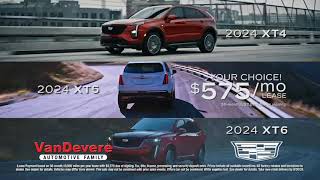 VanDevere Cadillac - September 2024 - Lease XT4 XT5 And Save!