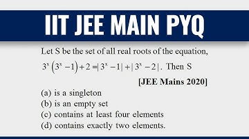 Mod Function  IIT JEE Main 2020 PYQ