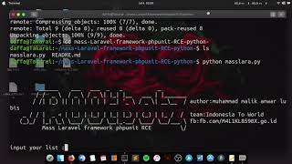 How To Install Tools Mass Laravel Framework phpunit RCE [python] | Ubuntu 19.04