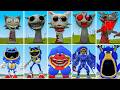 ALL NEW EVOLUTION OF SPRUNKI GRAY 1-5 VS ALL SONIC MECHATITAN FAMILY ? in Garrysmod!,...