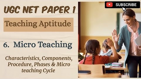 What is Micro Teaching? | Teaching Aptitude| UGC NET Paper 1| In Malayalam #ugcnetexam #ugcnet2024
