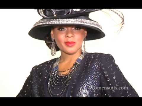 Navy Women's Suit Women's Church Suit