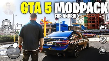 🤯 PLAY GTA 5 ON MOBILE | GTA 5 MODPACK FOR ANDROID | GTA 5 GRAPHICS MOD FOR GTA SA ANDROID | LAXUBOY