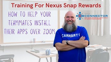 NexusSnap Rewards Training - How To Install Rakuten, Upside and Fetch Apps Over Zoom