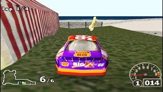 Nascar Rumble - All Secret Vehicles | Playstation 1