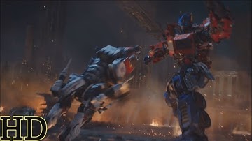 Bumblebee 2018 - Optimus is surrounded in Cybertron HD | 1080p
