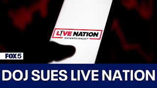 DOJ sues Live Nation and Ticketmaster