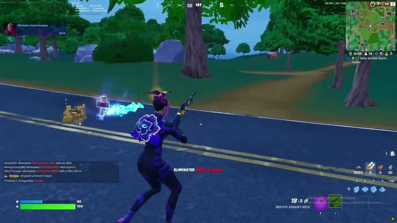 Eliminate clone troopers